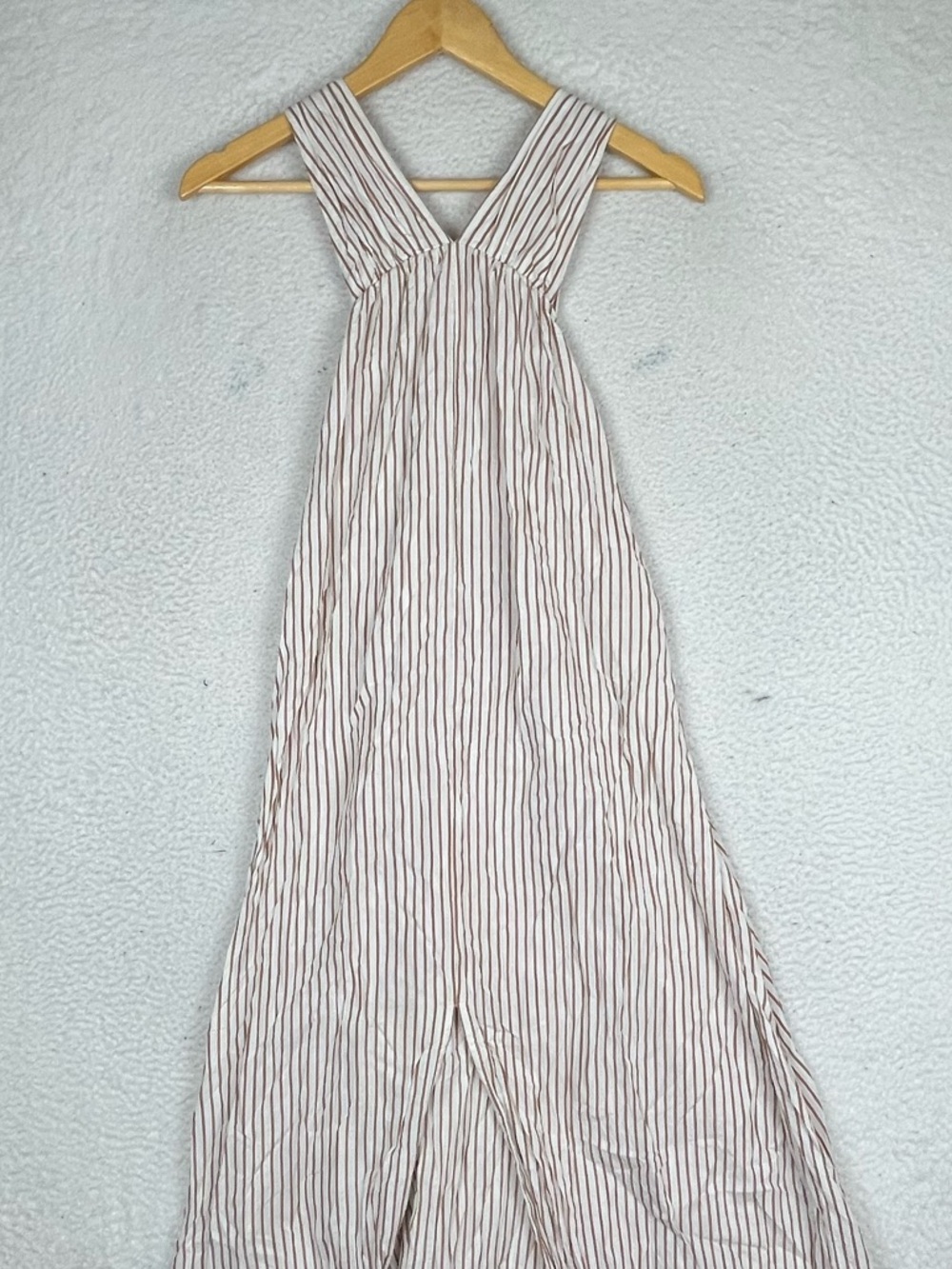 Anthropologie stripe midi dress